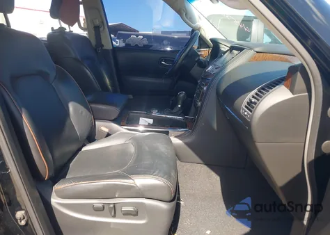 2017 Nissan Armada Sl из США, поврежденный, VIN JN8AY2NC8H9510703